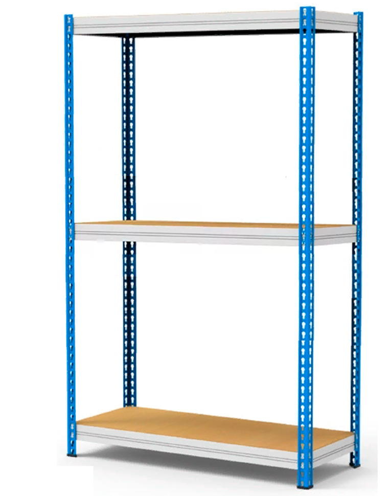 Стеллаж металлический МКФ 3000х1820х910 3 полки купить в Красноярске Стеллаж металлический МКФ 3000х1820х910 3 полки купить в Красноярске