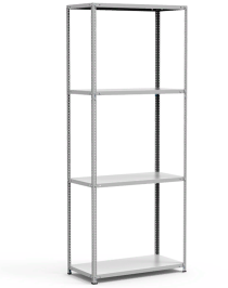 Стеллаж металлический Титан МС-750 1800x700x600 4 полки Стеллаж металлический Титан МС-750 1800x700x600 4 полки