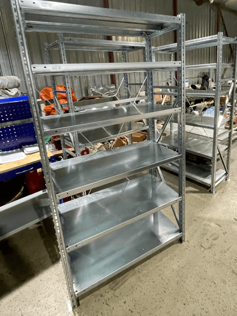 Стеллаж MS U 2000x700x1000 5 полок (400 кг, металл) купить в Красноярске Стеллаж MS U 2000x700x1000 5 полок (400 кг, металл) купить в Красноярске