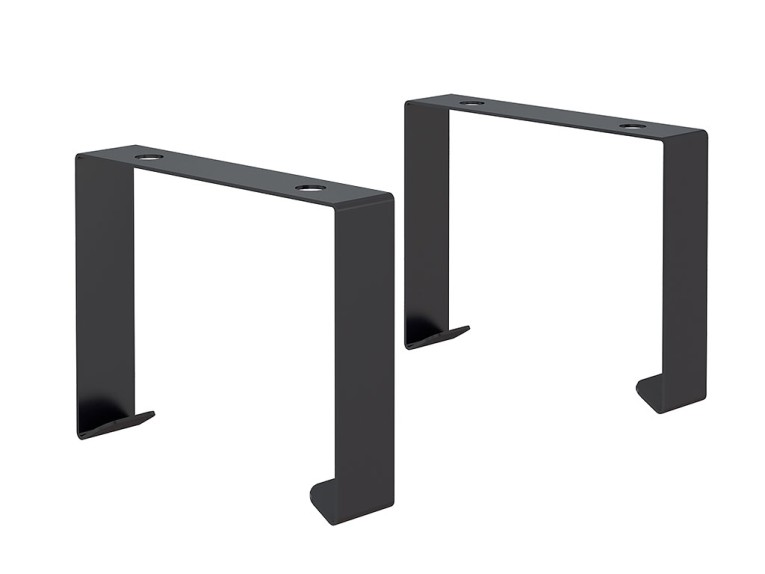 Комплект кронштейнов кабель-канала (2 шт) антрацит купить в Красноярске Комплект кронштейнов кабель-канала (2 шт) антрацит купить в Красноярске