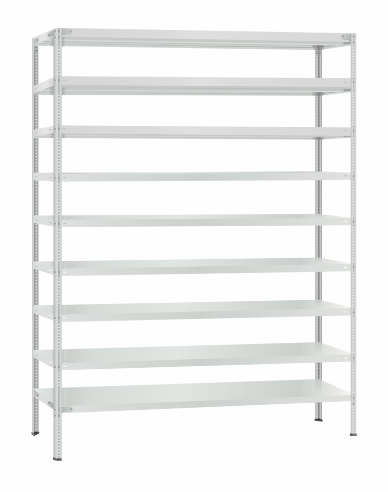 Стеллаж металлический Титан МС-500 3000х1500х500 9 полок купить в Красноярске