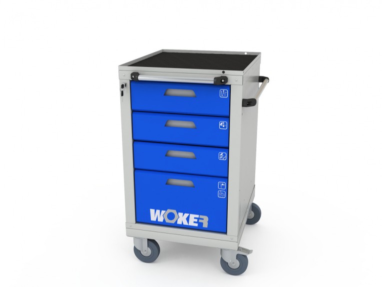 Тумба для инструментов мобильная WOKER PRO 04 M купить в Красноярске Тумба для инструментов мобильная WOKER PRO 04 M купить в Красноярске