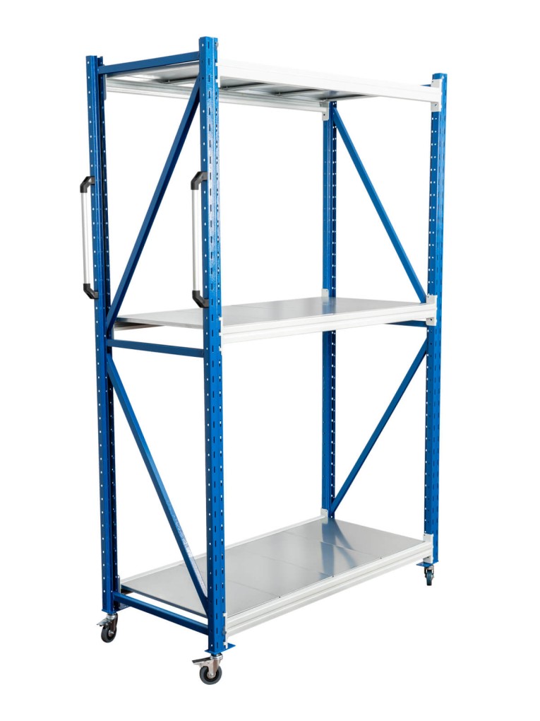 Стеллаж мобильный БиКом СТ-4 200x210x100 3 полки купить в Красноярске Стеллаж мобильный БиКом СТ-4 200x210x100 3 полки купить в Красноярске