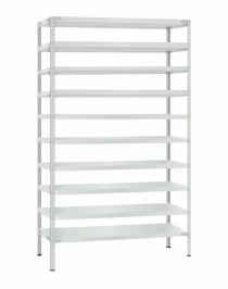 Стеллаж металлический Титан МС-500 2400х1200х300 10 полок