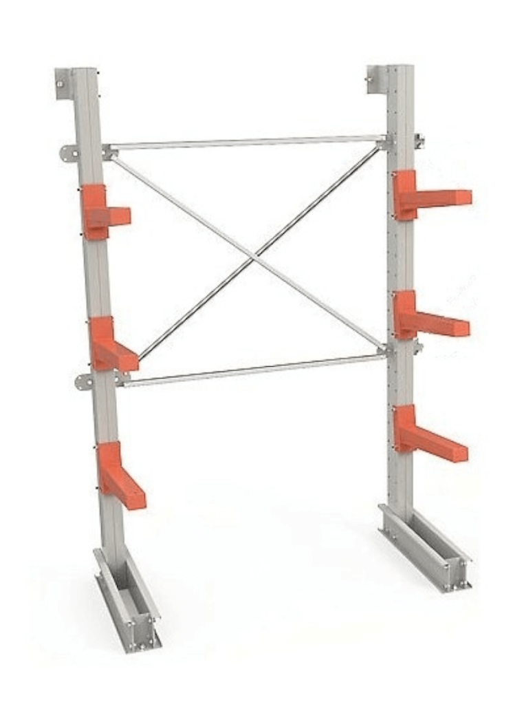 СТ-062 Стеллаж односторонний 3 яруса купить в Красноярске СТ-062 Стеллаж односторонний 3 яруса купить в Красноярске