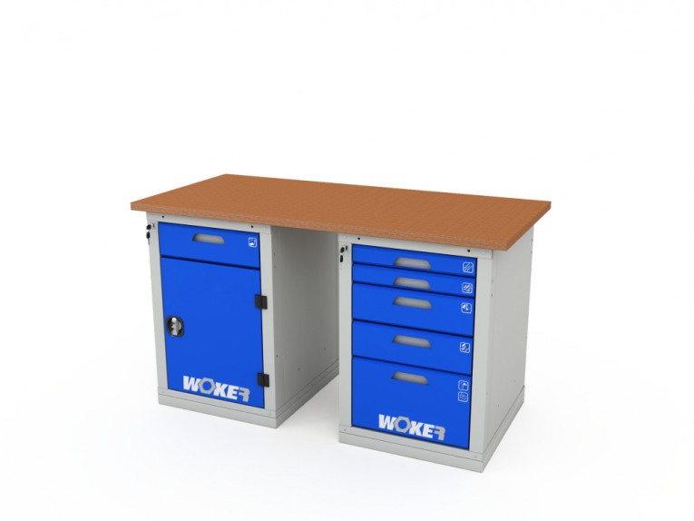Верстак двухтумбовый WOKER PRO 2205.1500 купить в Красноярске Верстак двухтумбовый WOKER PRO 2205.1500 купить в Красноярске