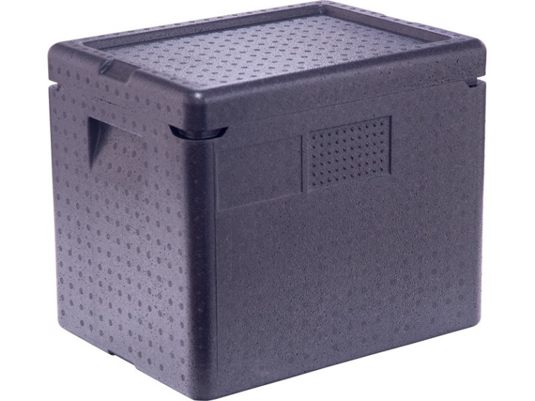 Контейнер 400х298х340 21л. с крышкой чёрный купить в Красноярске Контейнер 400х298х340 21л. с крышкой чёрный купить в Красноярске