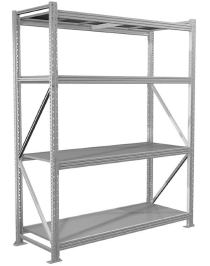 Стеллаж MS Profi 3000х1800х600 4 полки Стеллаж MS Profi 3000х1800х600 4 полки