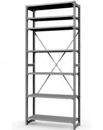 Стеллаж ТСУ 3000x700x500 7 полок (300 кг, металл)