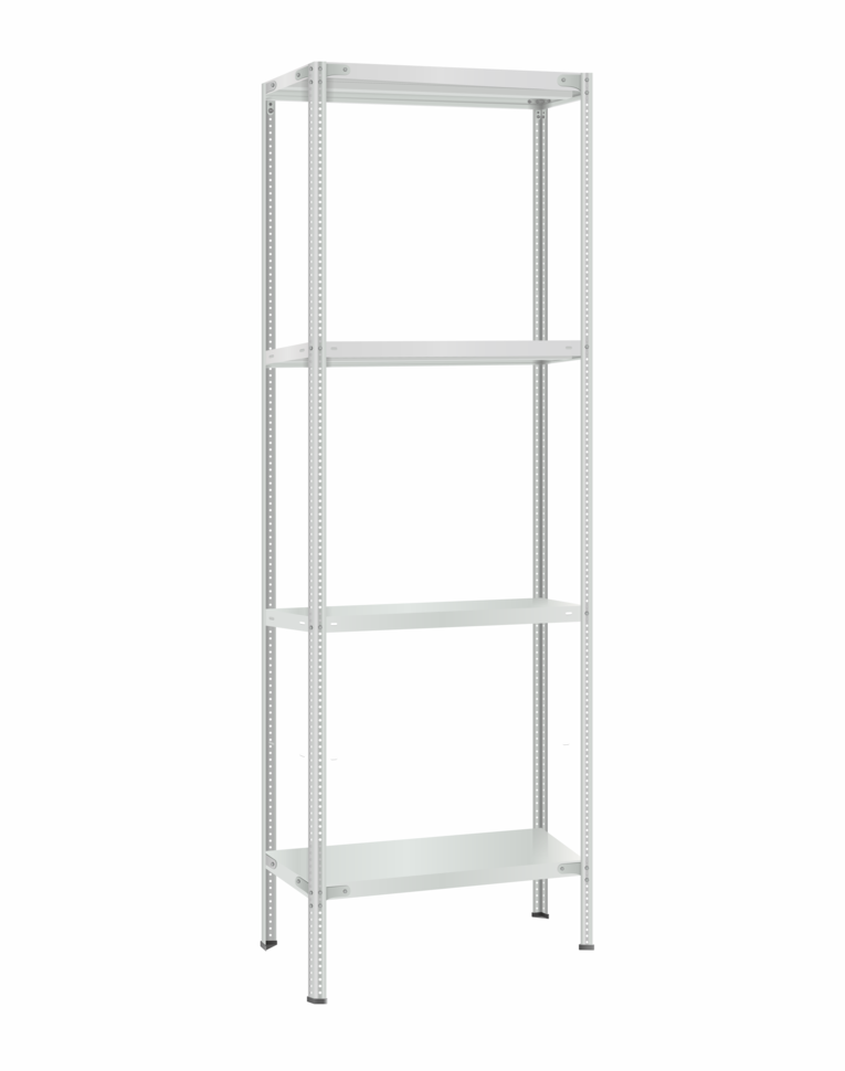 Стеллаж металлический Титан МС-500 2300х700х600 4 полки купить в Красноярске Стеллаж металлический Титан МС-500 2300х700х600 4 полки купить в Красноярске