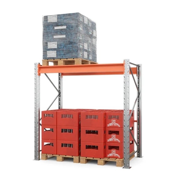 Стеллаж паллетный СПЛ 2000х1800х1100 1 ярус (1300/9700) купить в Красноярске Стеллаж паллетный СПЛ 2000х1800х1100 1 ярус (1300/9700) купить в Красноярске