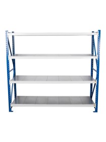 Стеллаж стационарный БиКом СТ-4 250x90x70 4 полки Стеллаж стационарный БиКом СТ-4 250x90x70 4 полки