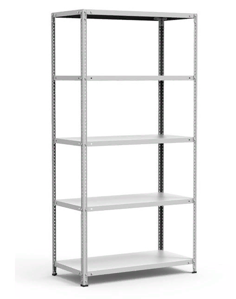 Стеллаж металлический Титан МС-500 1200х1200х300 5 полок купить в Красноярске Стеллаж металлический Титан МС-500 1200х1200х300 5 полок купить в Красноярске