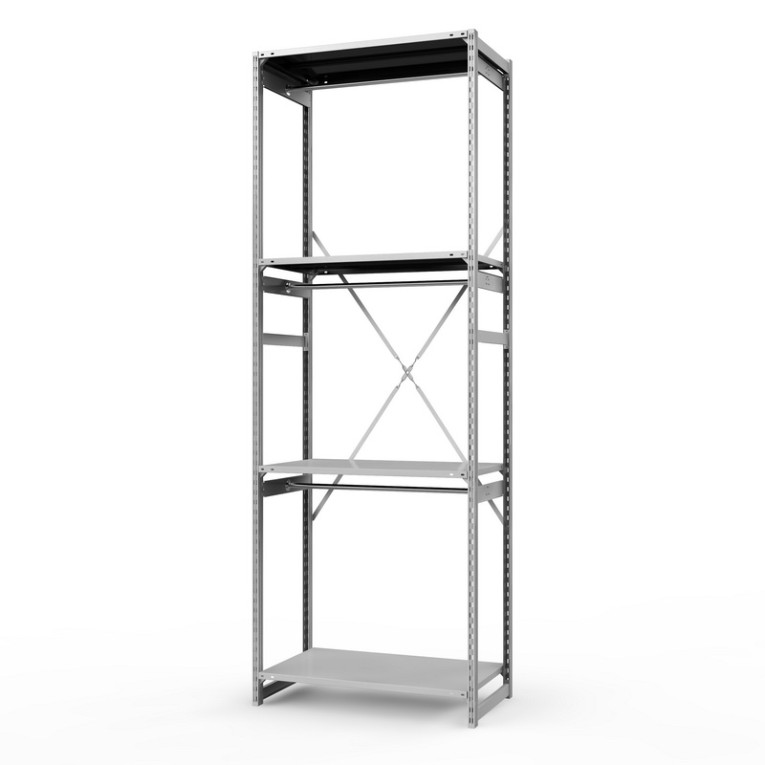 Стеллаж металлический ТСУ Универсал, 3000х1060х600 мм.Штанги: 3шт. Полки: металл 4 шт. купить в Красноярске Стеллаж металлический ТСУ Универсал, 3000х1060х600 мм.Штанги: 3шт. Полки: металл 4 шт. купить в Красноярске