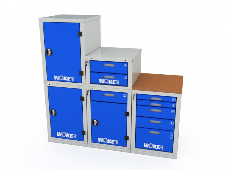 Тумба инструментальная модульная WOKER PRO 04 SF купить в Красноярске Тумба инструментальная модульная WOKER PRO 04 SF купить в Красноярске