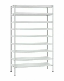 Стеллаж металлический Титан МС-500 2400х1200х400 9 полок