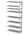 Дополнительная секция MS Profi 2500x1500x600 8 полок купить в Красноярске