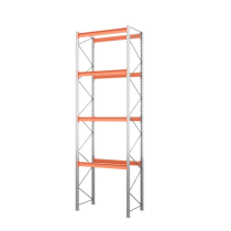 Стеллаж паллетный СПЛ 2500х1800х1100 4 яруса (1300/9700) Стеллаж паллетный СПЛ 2500х1800х1100 4 яруса (1300/9700)