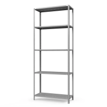 Стеллаж ТС Лайт с перф. полками 1800х1000х400 5 полок