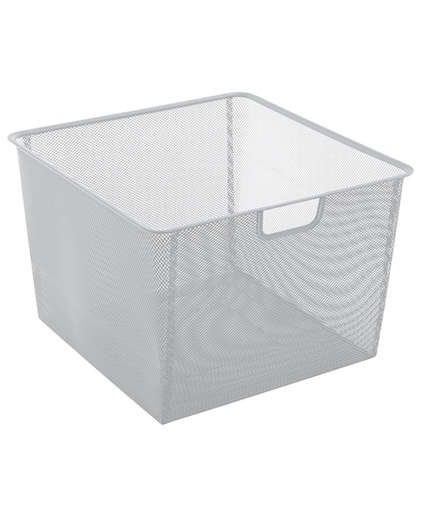 Корзина мелкосетчатая GBM 45х30 белая купить в Красноярске Корзина мелкосетчатая GBM 45х30 белая купить в Красноярске