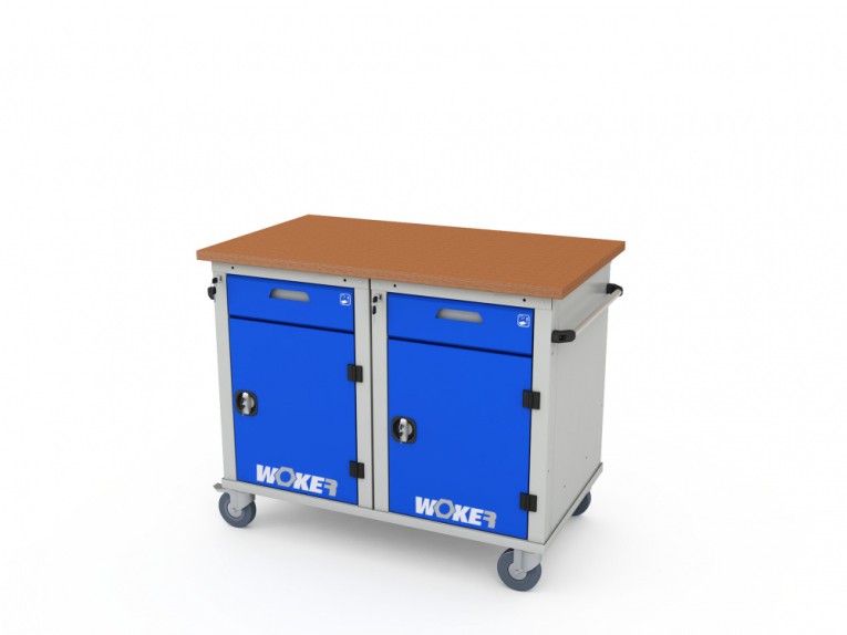 Верстак мобильный двухтумбовый WOKER PRO 2202.1200 купить в Красноярске Верстак мобильный двухтумбовый WOKER PRO 2202.1200 купить в Красноярске