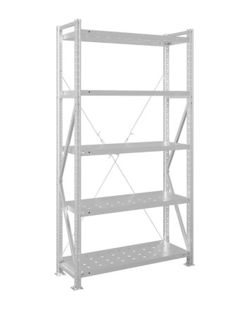 Стеллаж MS U 2000x1200x800 5 полок (180 кг, перф) купить в Красноярске