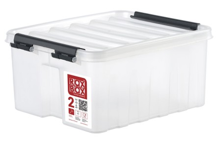 Контейнер Rox Box Original 2 (210х170х95 мм с крышкой и клипсами прозрачный) купить в Красноярске