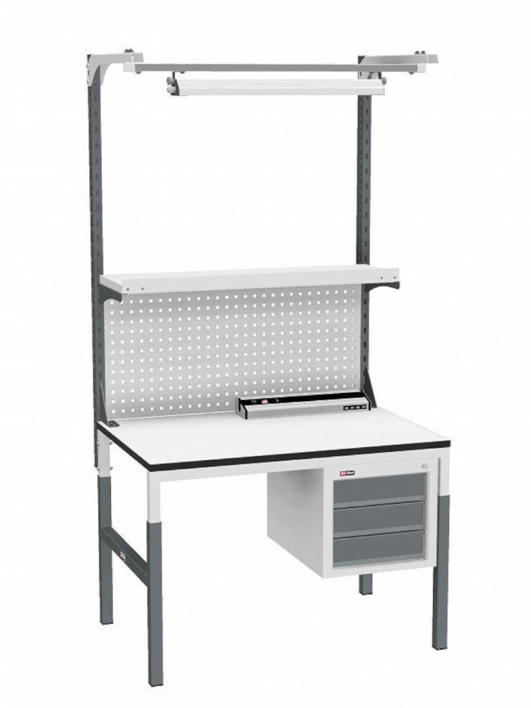 Стол монтажный ДиКом СР-М-100-05 ESD Пластик купить в Красноярске Стол монтажный ДиКом СР-М-100-05 ESD Пластик купить в Красноярске