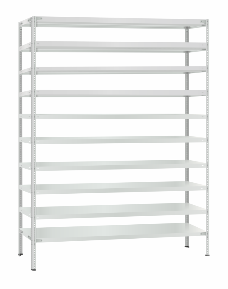 Стеллаж металлический Титан МС-500 2300х1500х600 10 полок купить в Красноярске