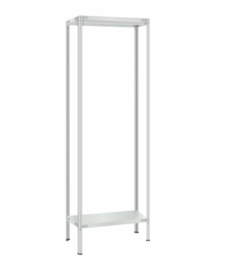 Стеллаж металлический Титан МС-500 2400х700х300 2 полки купить в Красноярске Стеллаж металлический Титан МС-500 2400х700х300 2 полки купить в Красноярске