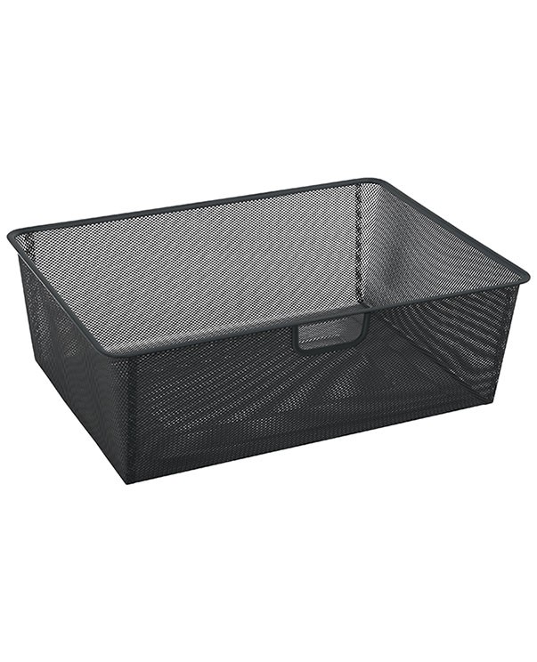 Корзина мелкосетчатая GBM 60х20 графит купить в Красноярске Корзина мелкосетчатая GBM 60х20 графит купить в Красноярске