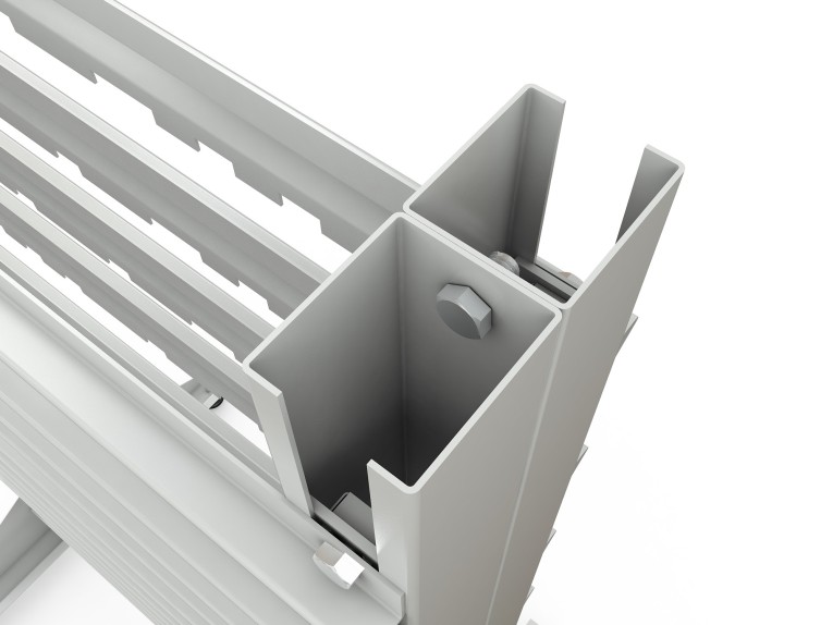 Стеллаж для пластиковых лотков SORTEX односторонний 1500x1000x450.03 купить в Красноярске Стеллаж для пластиковых лотков SORTEX односторонний 1500x1000x450.03 купить в Красноярске