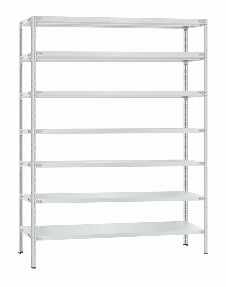 Стеллаж металлический Титан МС-900 1500x1000x400 7 полок купить в Красноярске