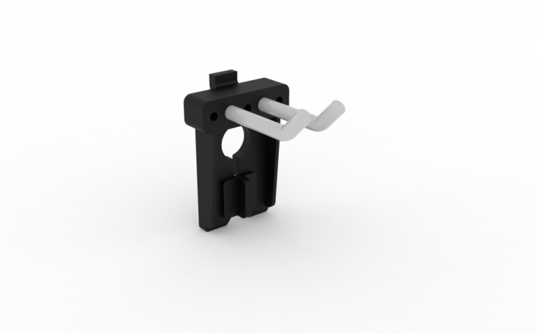 Крючок двойной 38 мм купить в Красноярске Крючок двойной 38 мм купить в Красноярске