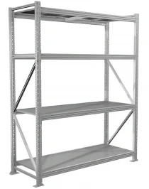 Стеллаж MS Profi 2000х2100х400 4 полки
