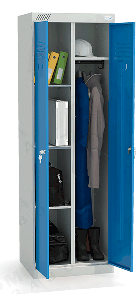 Шкаф металлический универсальный ШМУ 22-600 купить в Красноярске Шкаф металлический универсальный ШМУ 22-600 купить в Красноярске