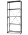Стеллаж ТСУ 3500x700x300 5 полок (300 кг, металл)