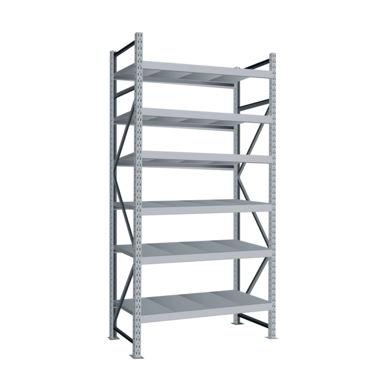 Стеллаж грузовой Диком СТ-051 5500х1500х650 с 6 ярусами купить в Красноярске