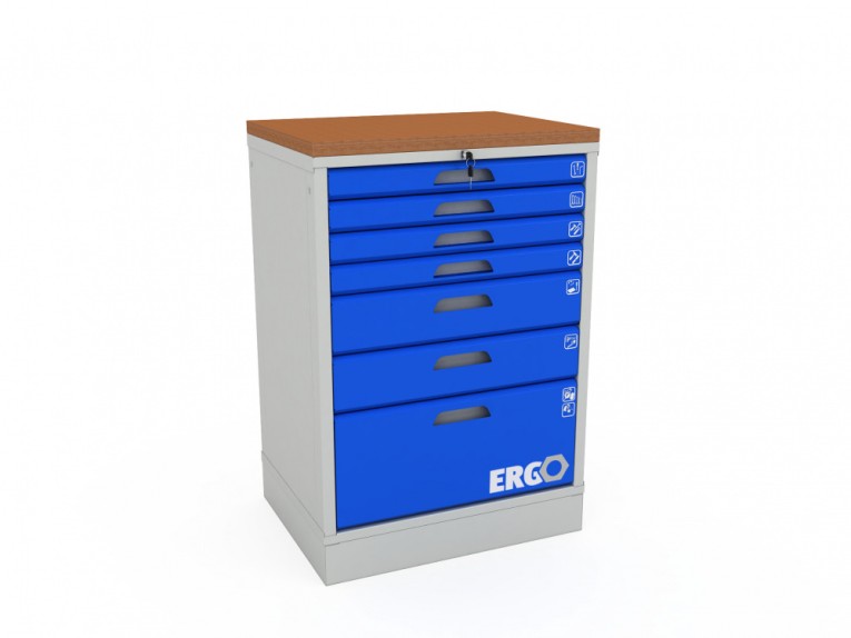 Тумба инструментальная ERGO XM 07.2 купить в Красноярске Тумба инструментальная ERGO XM 07.2 купить в Красноярске