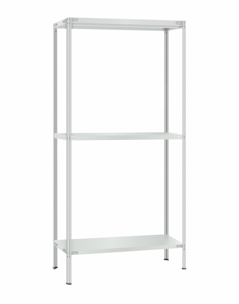 Стеллаж металлический Титан МС-500 3000х1000х600 3 полки купить в Красноярске Стеллаж металлический Титан МС-500 3000х1000х600 3 полки купить в Красноярске