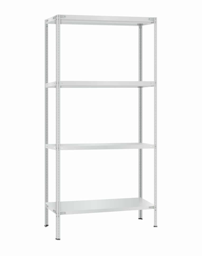 Стеллаж металлический Титан МС-500 2300х1000х500 4 полки купить в Красноярске