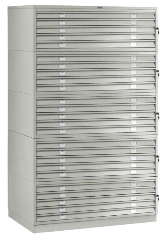 Картотека ПРАКТИК формат А1 для чертежей 25 ящиков Картотека ПРАКТИК формат А1 для чертежей 25 ящиков