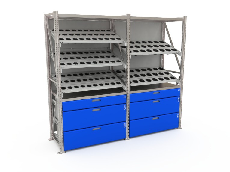 Система хранения оснастки к станкам с ЧПУ MODUL XL 2х2000 №2 купить в Красноярске Система хранения оснастки к станкам с ЧПУ MODUL XL 2х2000 №2 купить в Красноярске