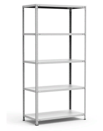 Стеллаж металлический Титан МС-500 2000х1200х300 5 полок Стеллаж металлический Титан МС-500 2000х1200х300 5 полок