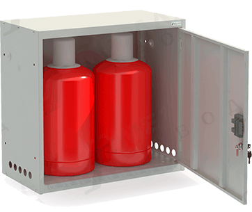 Шкаф для газовых баллонов ШГР 27-2 (27л) купить в Красноярске Шкаф для газовых баллонов ШГР 27-2 (27л) купить в Красноярске