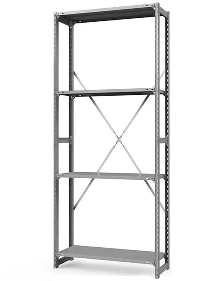 Стеллаж ТСУ 2500x700x800 4 полки (150 кг, перф) купить в Красноярске