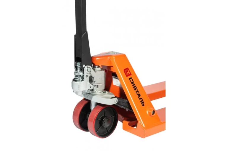 Гидравлическая тележка (рокла) ACR, 3 т, Вилы: 1150 Х 550, СибТаль, полиуретановые колеса купить в Красноярске