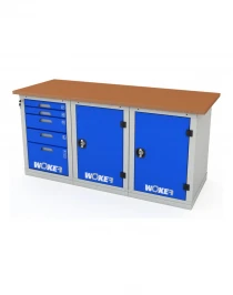 Верстак трехтумбовый WOKER PRO 3511.1800