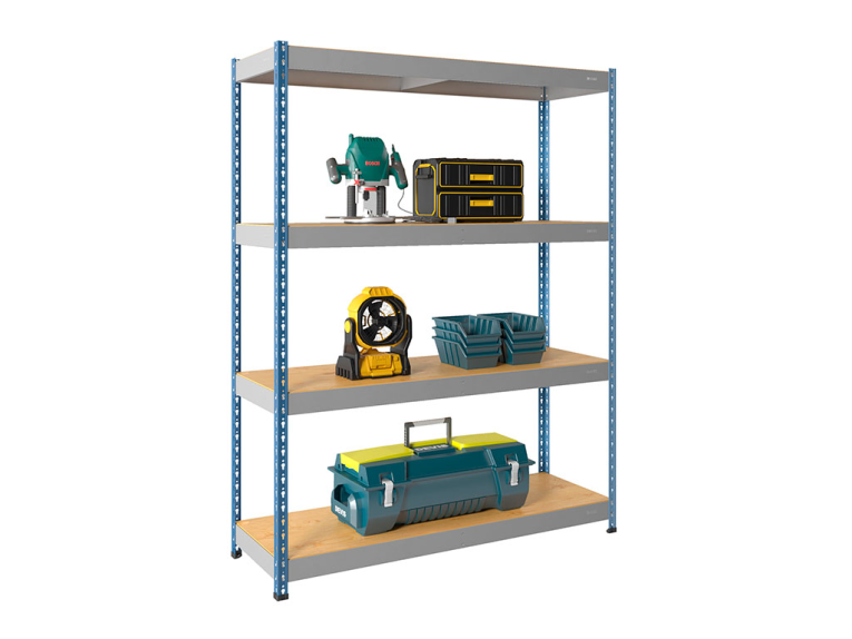 Стеллаж Практик SB 250х183х61 4 полки (фанера) купить в Красноярске Стеллаж Практик SB 250х183х61 4 полки (фанера) купить в Красноярске